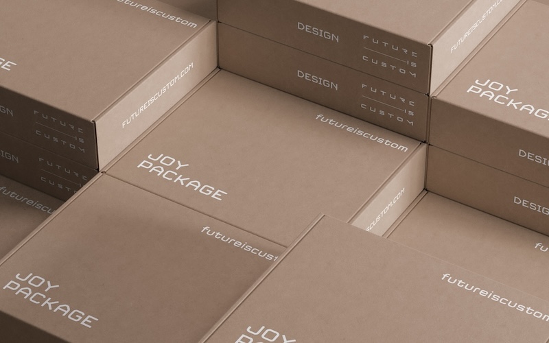 Future Is Custom branded studio packaging